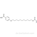 Benzoesäure, 4 - [[11 - [(1-Oxo-2-propenyl) oxy] undecyl] oxy] CAS 106620-90-0